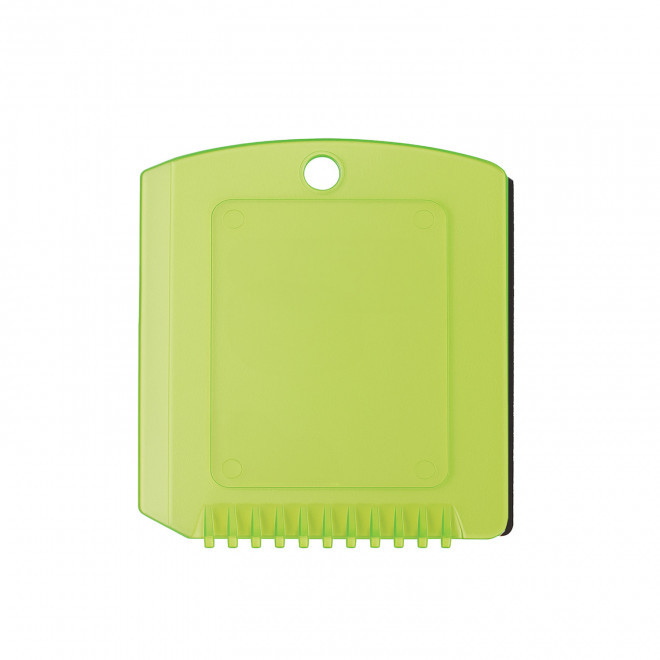 GRATTOIR PARE-BRISE PERSONNALISABLE 'ALPHA' - vert transparent