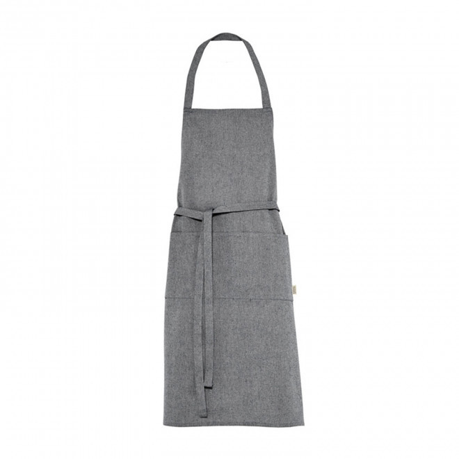 TABLIER LONG PERSONNALISABLE 'TOMMY 220' - noir