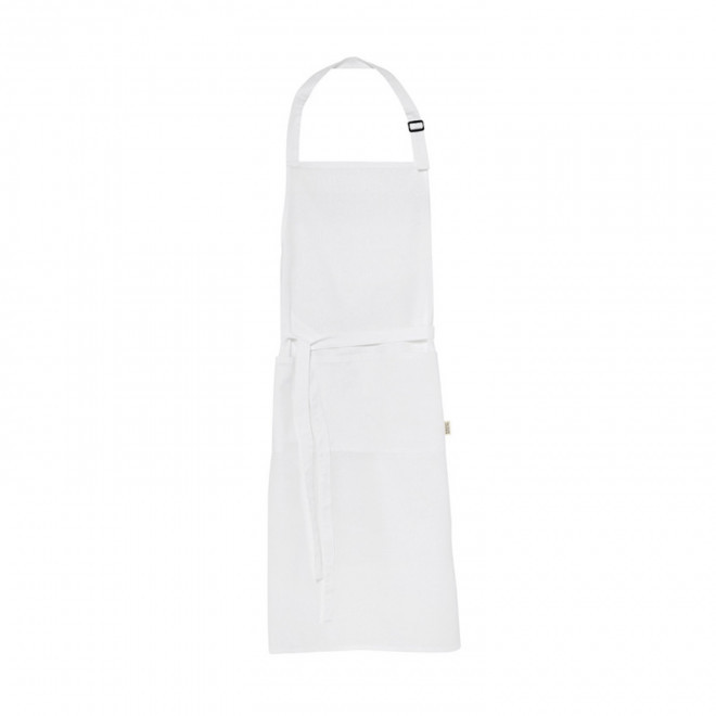 TABLIER LONG PERSONNALISABLE 'TYLER 180' - blanc