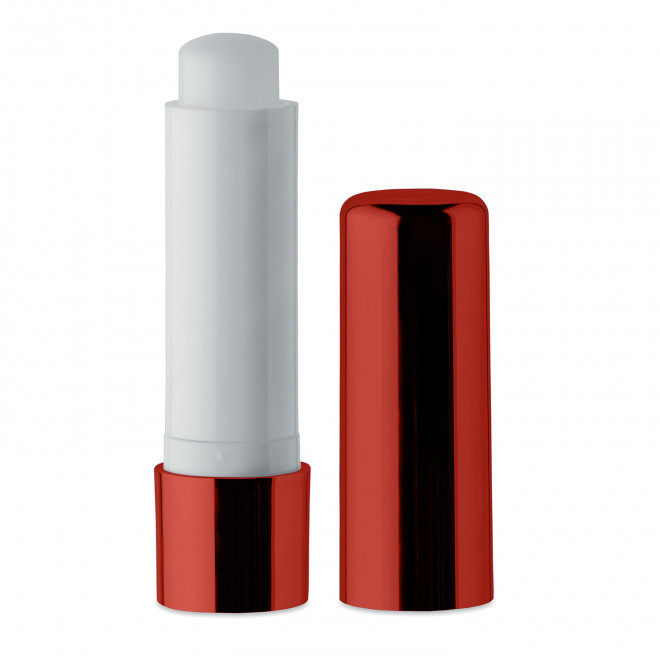 BAUME A LEVRES EN STICK PERSONNALISABLE 'ISABELLA SHINE' - rouge