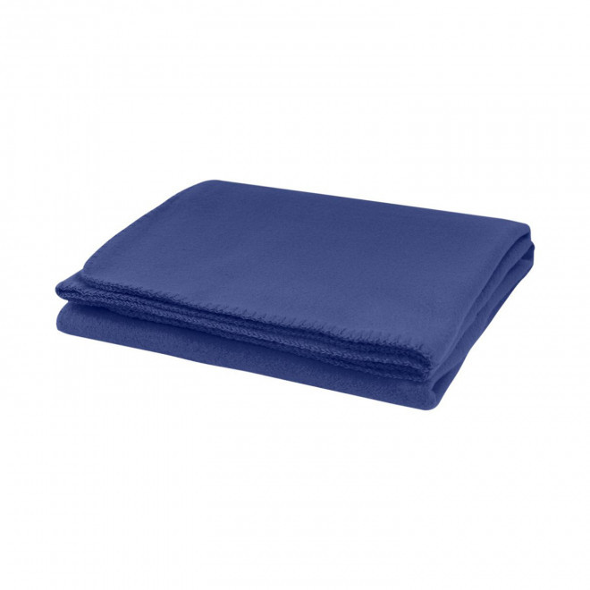 PLAID POLAIRE PERSONNALISABLE 'POMYA' 150GR/M2 - bleu