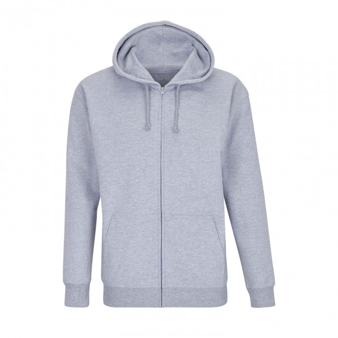 RAPIDE 4 JOURS - SWEAT-SHIRT MIXTE PERSONNALISE 'CARTER'  - gris chiné