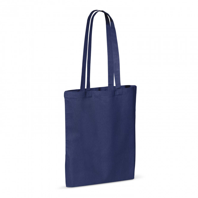 SAC SHOPPING COTON 140 GR/M2 PERSONNALISABLE 'ANTONIO 140' - bleu foncé