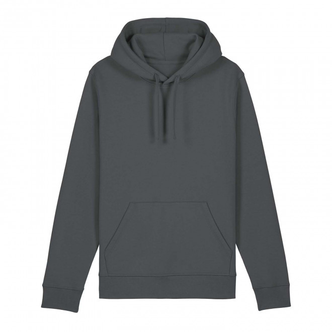 SWEAT-SHIRT CAPUCHE MIXTE PERSONNALISE 'DRUMMER 2.0' - gris anthracite