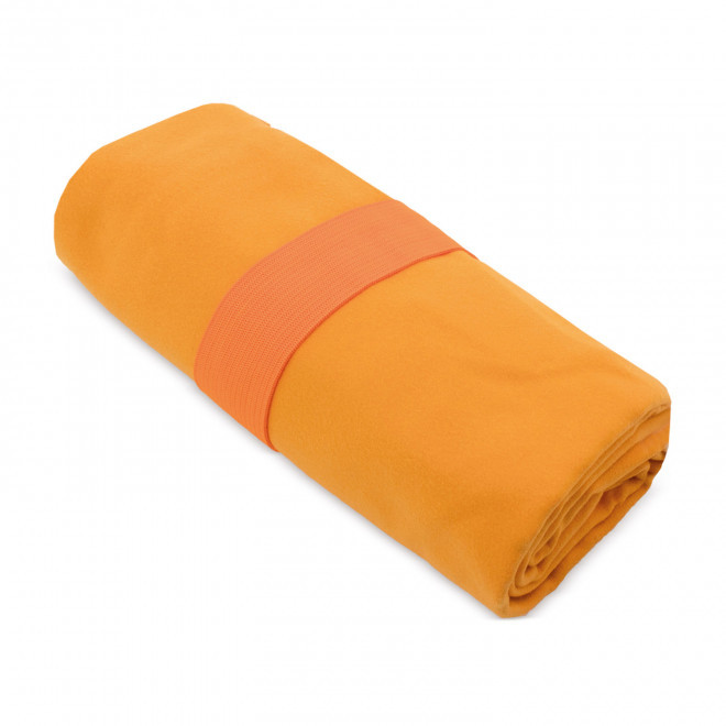 SERVIETTE PUBLICITAIRE MICROFIBRE 'MELLOW 40X90' - orange