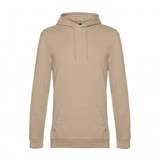 SWEAT CAPUCHE MIXTE PERSONNALISABLE 'TERRY' - sable