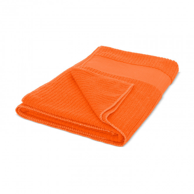 SERVIETTE MICROFIBRE PERSONNALISEE 'CALAFEO' - orange