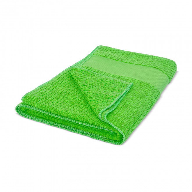 SERVIETTE MICROFIBRE PERSONNALISEE 'CALAFEO' - pomme verte