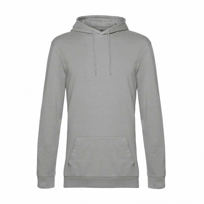 SWEAT CAPUCHE MIXTE PERSONNALISABLE 'TERRY' - gris