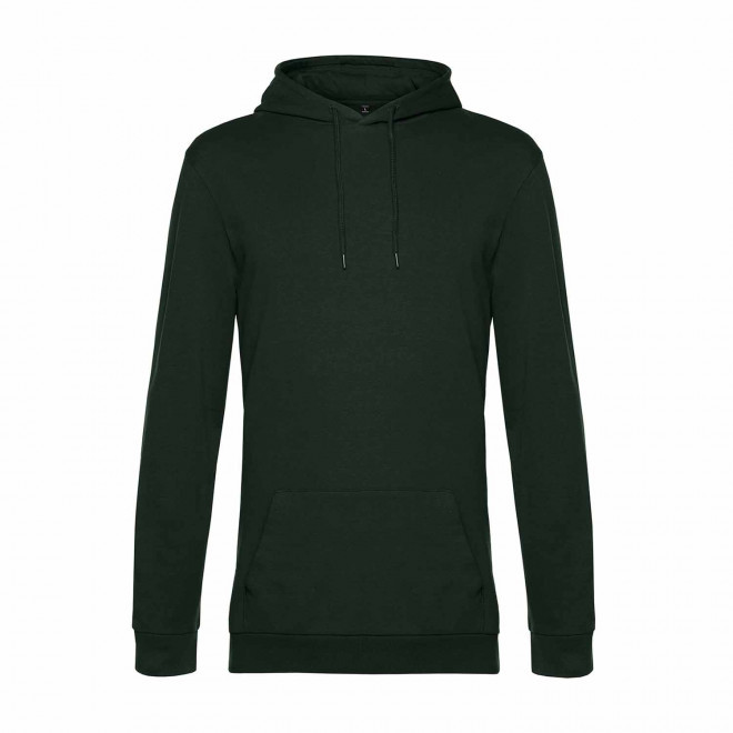 SWEAT CAPUCHE MIXTE PERSONNALISABLE 'TERRY' - vert forêt