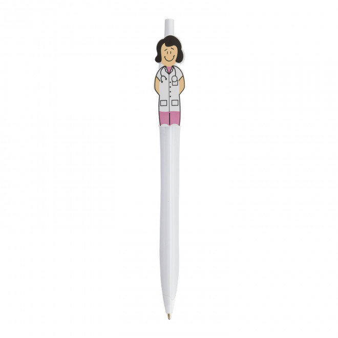 STYLO FANTAISIE METIER PERSONNALISE 'JOBY' - docteur femme
