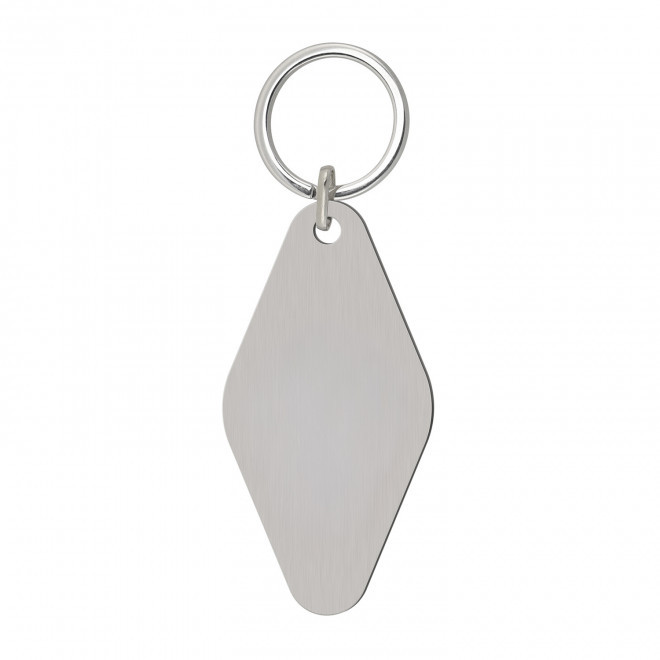 PORTE CLES AVEC DECOUPE LASER PERSONNALISE 'CALVINOS' - acier