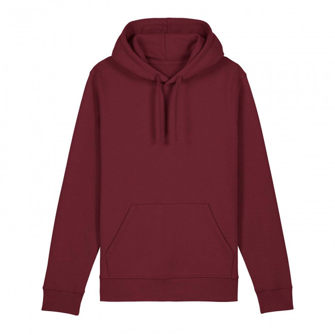 SWEAT-SHIRT CAPUCHE MIXTE PERSONNALISE 'DRUMMER 2.0' - bordeaux