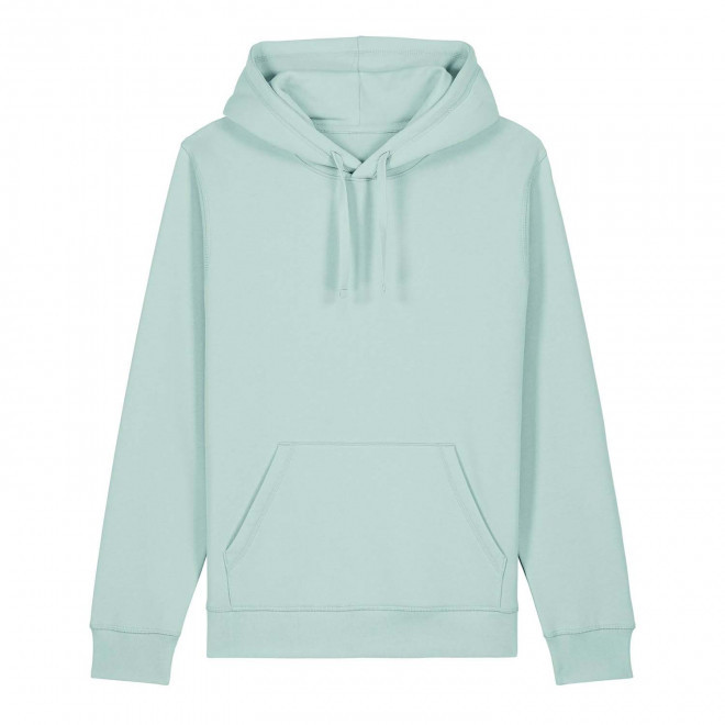 SWEAT-SHIRT CAPUCHE MIXTE PERSONNALISE 'DRUMMER 2.0' - vert menthe
