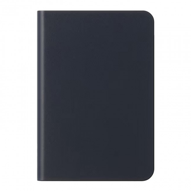 CARNET PU SOUPLE A5 PERSONNALISABLE 'LUGHA' - bleu marine