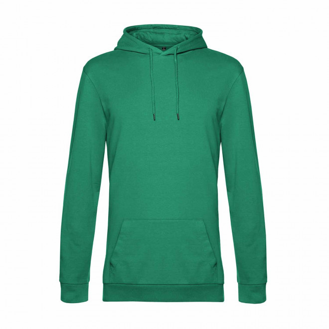 SWEAT CAPUCHE MIXTE PERSONNALISABLE 'TERRY' - vert