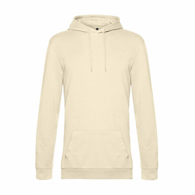 SWEAT CAPUCHE MIXTE PERSONNALISABLE 'TERRY' - jaune pâle