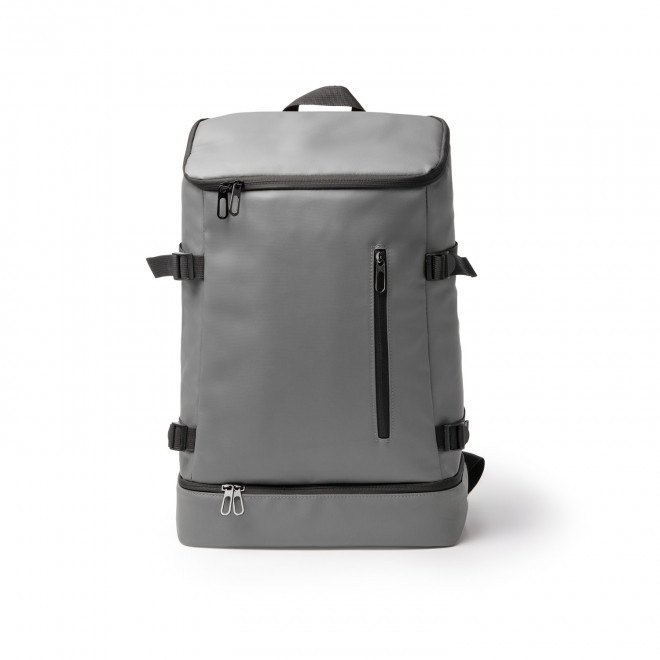 SAC A DOS EN PU ISOTHERME PERSONNALISABLE 'FELGO' - gris
