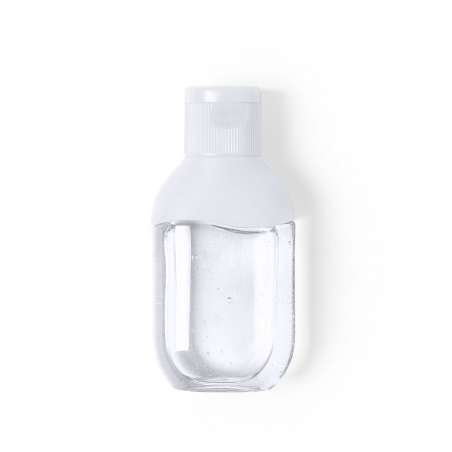 GEL NETTOYANT MAIN PERSONNALISABLE 'VIXA' - blanc