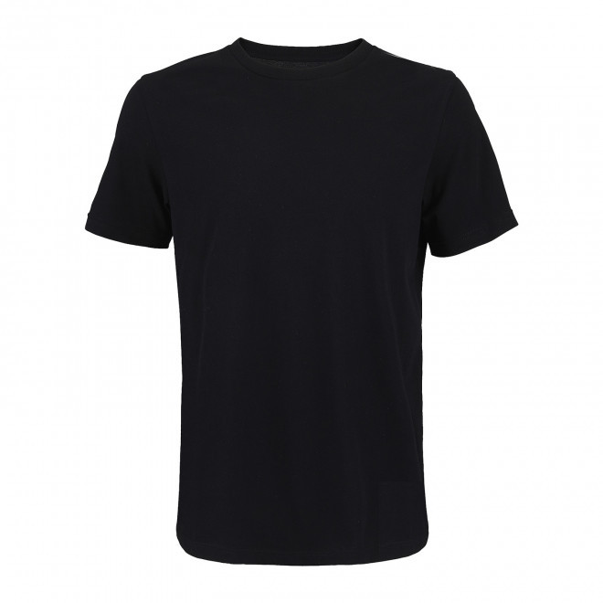 TEE-SHIRT MIXTE COULEUR PERSONNALISABLE 'TUNER' - noir