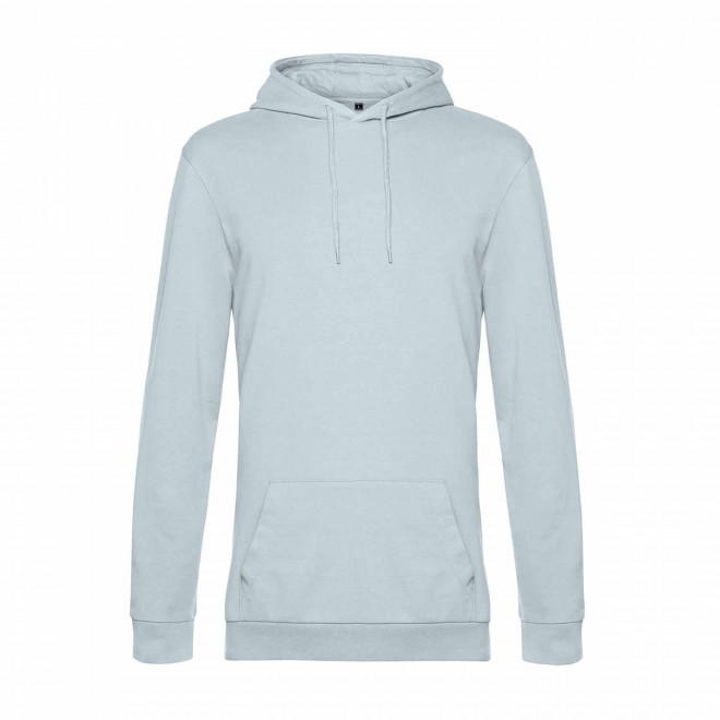 SWEAT CAPUCHE MIXTE PERSONNALISABLE 'TERRY' - bleu ciel