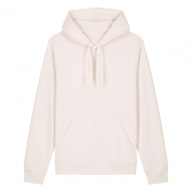 SWEAT-SHIRT CAPUCHE MIXTE PERSONNALISE 'DRUMMER 2.0' - blanc cassé