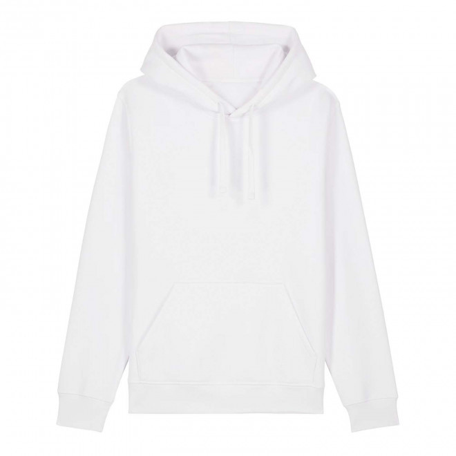 SWEAT-SHIRT CAPUCHE MIXTE PERSONNALISE 'DRUMMER 2.0' - blanc