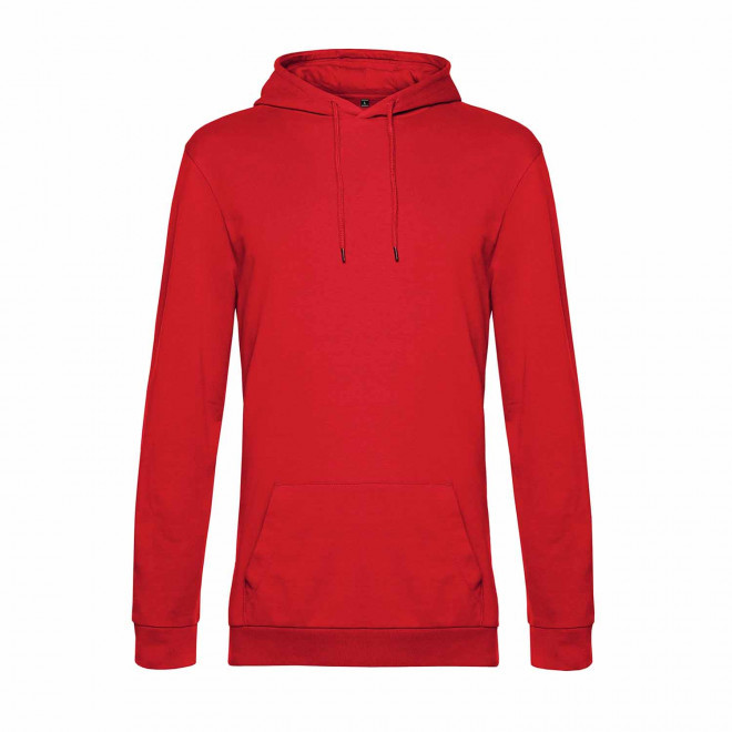 SWEAT CAPUCHE MIXTE PERSONNALISABLE 'TERRY' - rouge