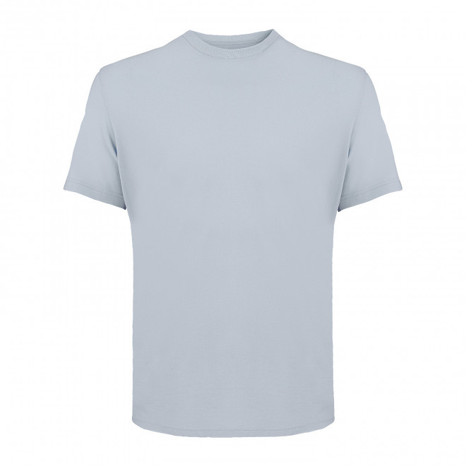 TEE-SHIRT MIXTE COULEUR PERSONNALISABLE 'TUNER' - bleu clair