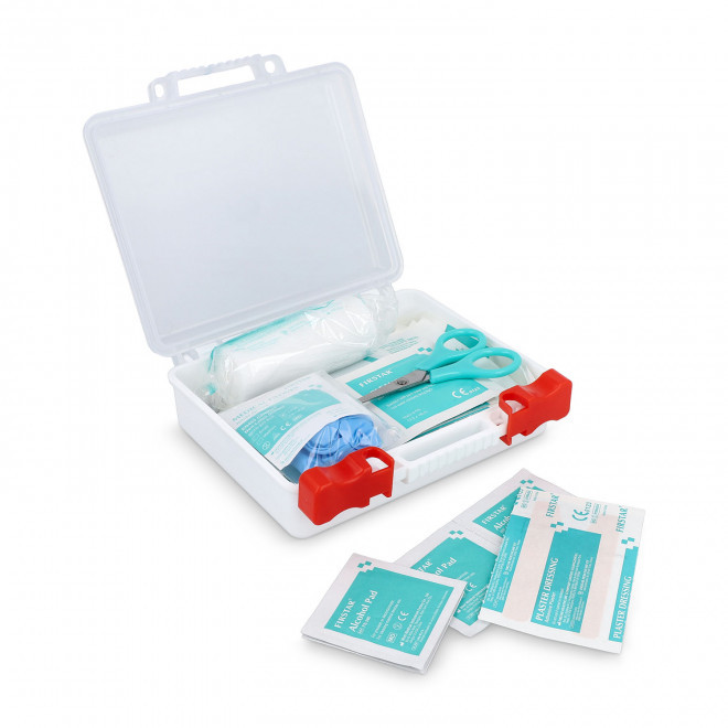TROUSSE DE SECOURS PUBLICITAIRE 'SIERROT' - blanc