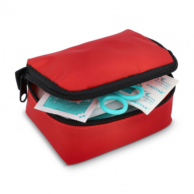 TROUSSE DE SECOURS PUBLICITAIRE 'FUJO' - rouge