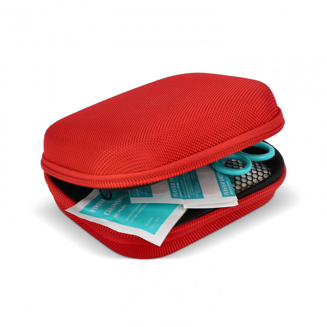 TROUSSE DE SECOURS  PUBLICITAIRE 'EVARO' - rouge