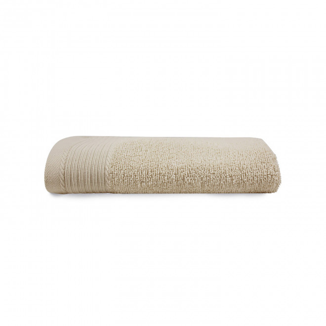 SERVIETTE PUBLICITAIRE COTON 'PUREL 50X100' - beige