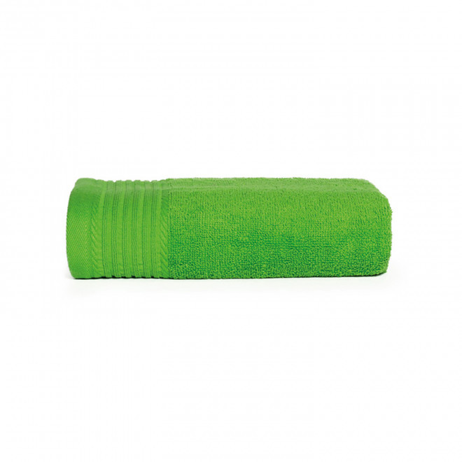 SERVIETTE PUBLICITAIRE COTON 'PUREL 50X100' - vert citron