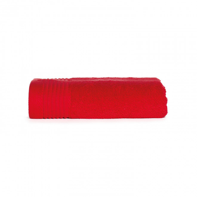 SERVIETTE PUBLICITAIRE COTON 'PUREL 50X100' - rouge
