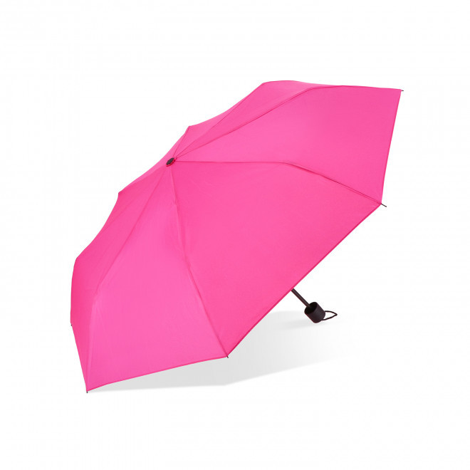 PARAPLUIE PLIANT PERSONNALISABLE 'BOURGOU' - rose