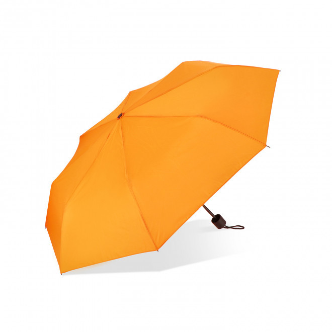 PARAPLUIE PLIANT PERSONNALISABLE 'BOURGOU' - orange