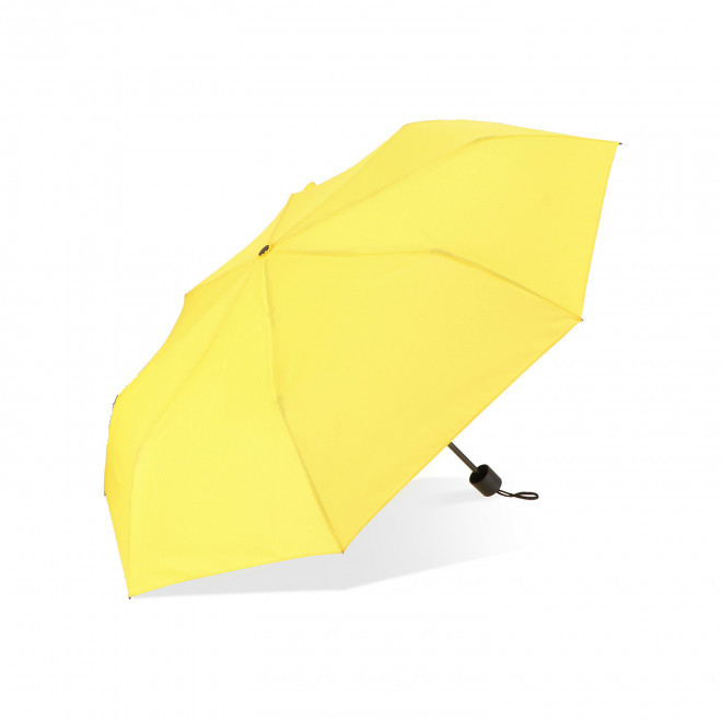 PARAPLUIE PLIANT PERSONNALISABLE 'BOURGOU' - jaune