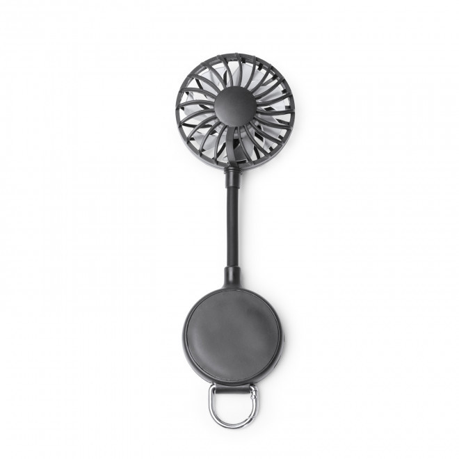 VENTILATEUR TELEPHONE PERSONNALISABLE 'WIND MAGNETIQUE' - noir