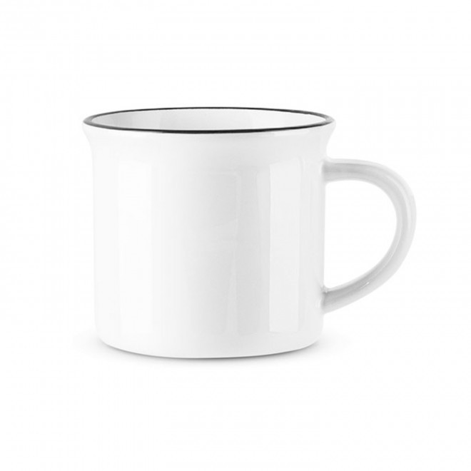 MUG EN CERAMIQUE PERSONNALISABLE 280ML 'CUCINA MINI' - blanc
