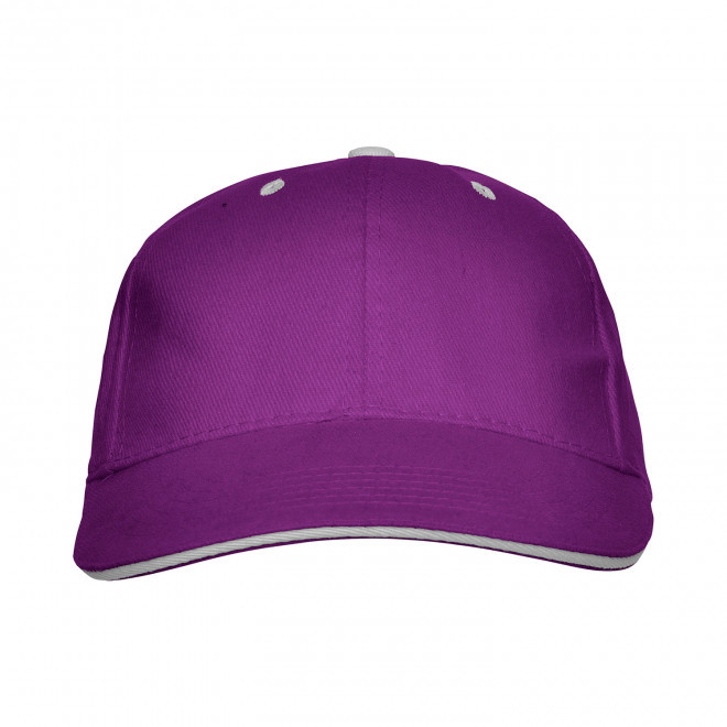 CASQUETTE PERSONNALISABLE SANDWICH ADULTE 'EDGE' - violet