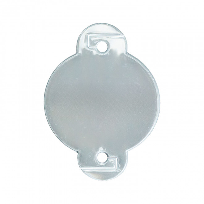 REFLECTEURS DE RAYONS VELO PERSONNALISABLE 'SPOKE CAPS' - gris