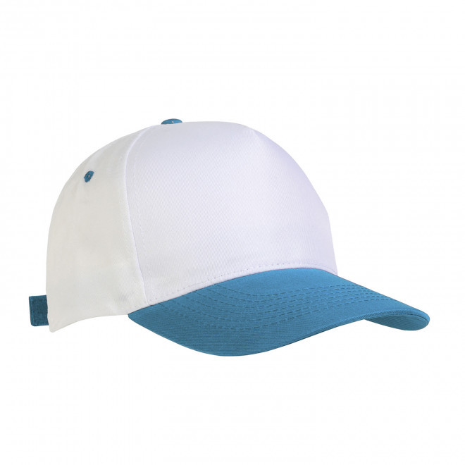 CASQUETTE PERSONNALISABLE 5 PANS 'COLORCAP' - bleu ciel