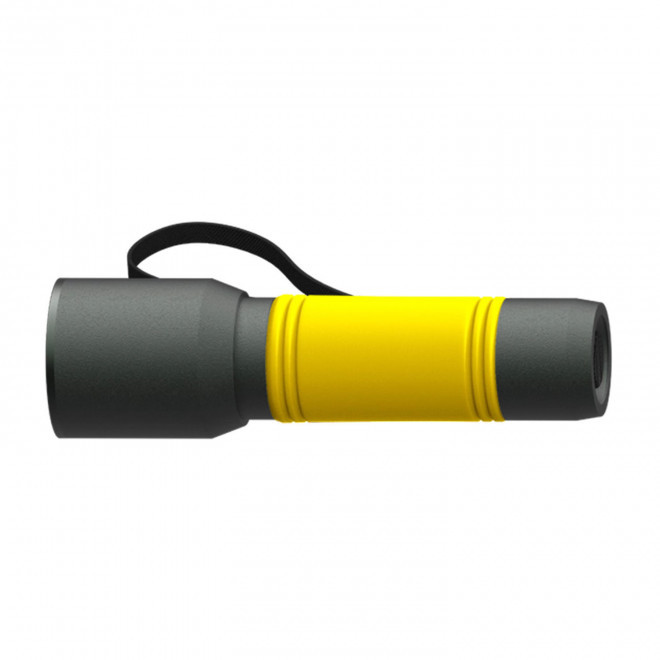 LAMPE TORCHE PERSONNALISEE 'DOTALIT' - jaune
