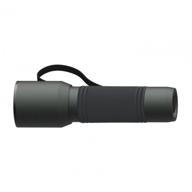 LAMPE TORCHE PERSONNALISEE 'DOTALIT' - gris foncé