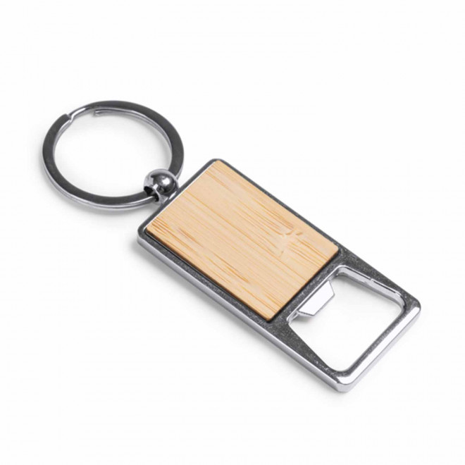 PORTE CLE DECAPS PERSONNALISABLE 'CASAWOOD DECAPS' - bambou