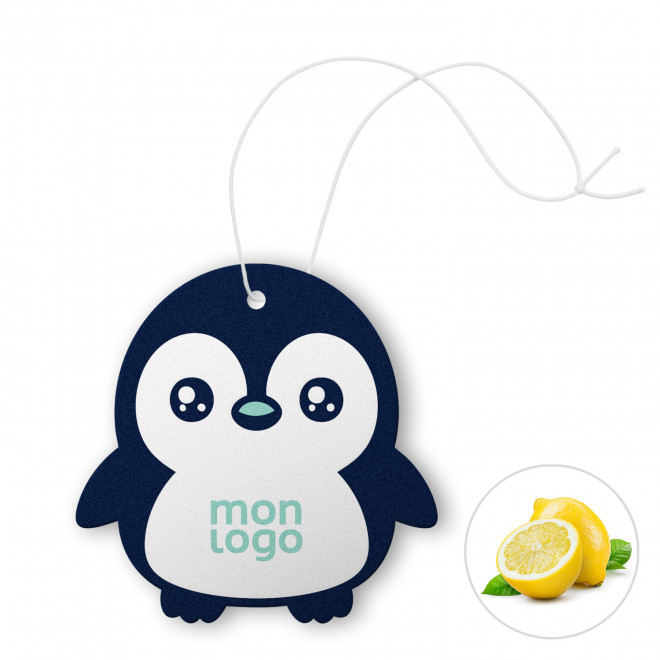 DESODORISANT VOITURE PERSONNALISABLE 'KENDO FORME' - citron