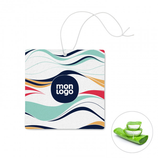 DESODORISANT VOITURE 'KENDO CARRE' - aloe vera