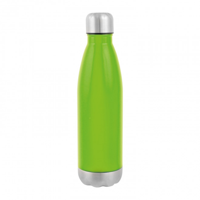 BOUTEILLE ISOTHERME PERSONNALISABLE 500ML 'SYLVANA' - vert/argenté