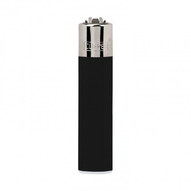 BRIQUET CLIPPER PERSONNALISABLE 'LARGE' - noir